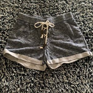 Laced up shorts